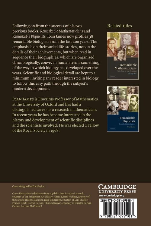 Produktbild: Remarkable Biologists