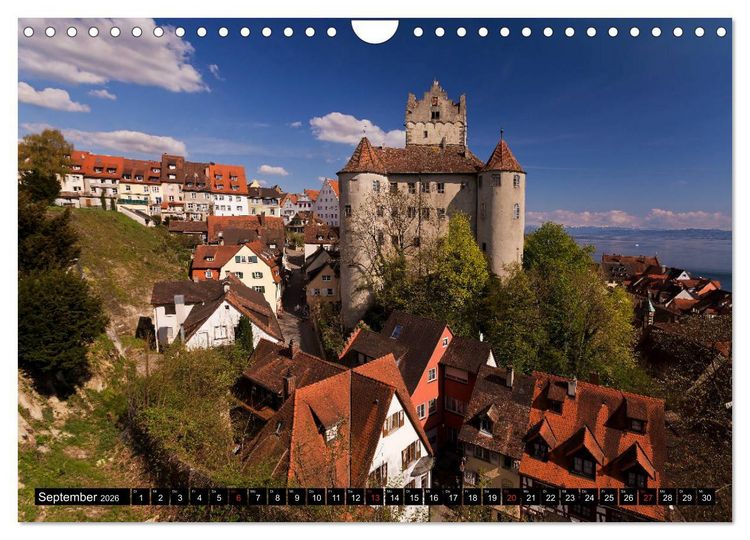 Produktbild: MEERSBURG - ITALIENISCHE MOMENTE (Wandkalender 2026 DIN A4 quer), CALVENDO Monatskalender