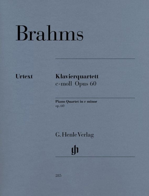 Bild vom Artikel Johannes Brahms - Klavierquartett c-moll op. 60 vom Autor Johannes Brahms