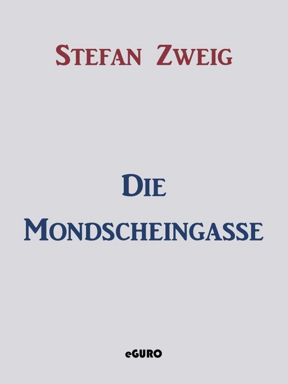 Produktbild: Die Mondscheingasse