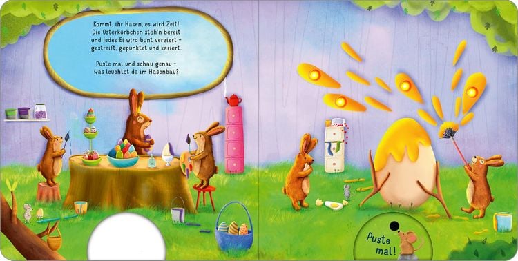 Produktbild: Mein liebstes Pustebuch &ndash; Hallo Fr&uuml;hling!