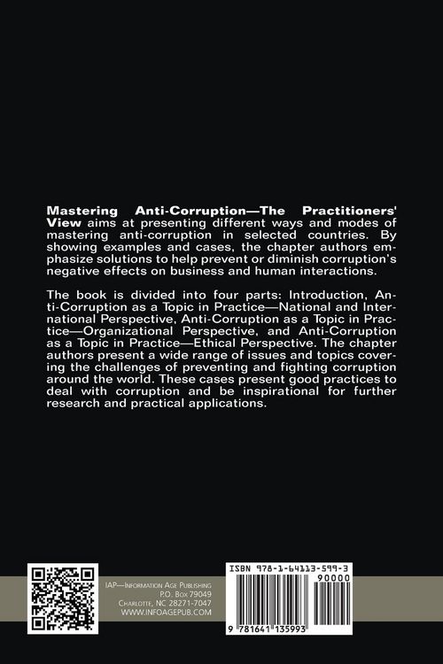 Produktbild: Mastering Anti-Corruption - The Practitioners' View