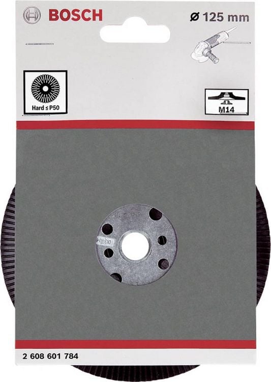 Produktbild: Bosch Accessories 2608601784 St&uuml;tzteller M14 Hart Durchmesser 125mm