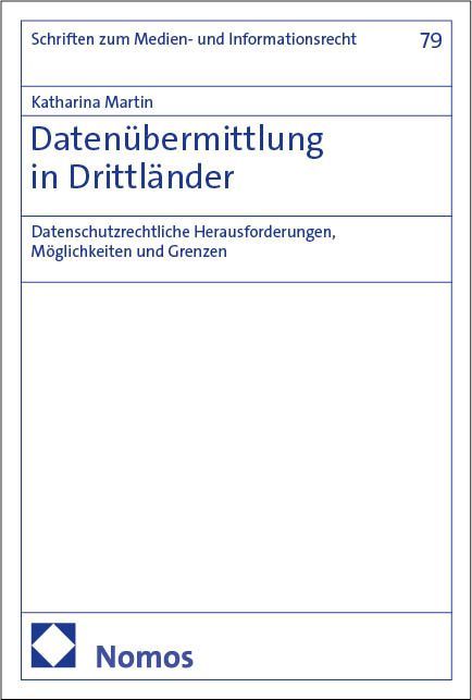 Produktbild: Daten&uuml;bermittlung in Drittl&auml;nder