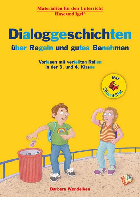Produktbild: Dialoggeschichten &uuml;ber Regeln und gutes Benehmen / Silbenhilfe