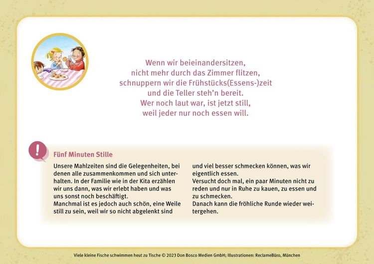 Produktbild: Viele kleine Fische schwimmen heut zu Tische