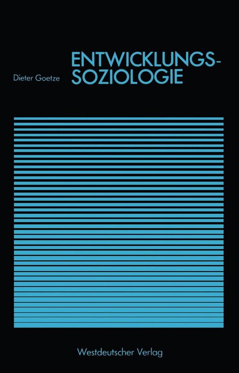 Produktbild: Entwicklungssoziologie