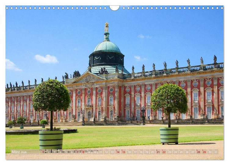 Produktbild: Sch&ouml;nes Potsdam (Wandkalender 2026 DIN A3 quer), CALVENDO Monatskalender