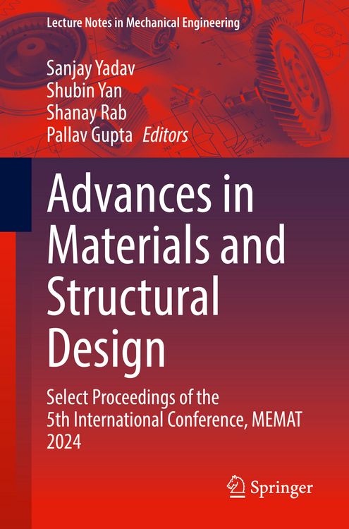 Produktbild: Advances in Materials and Structural Design