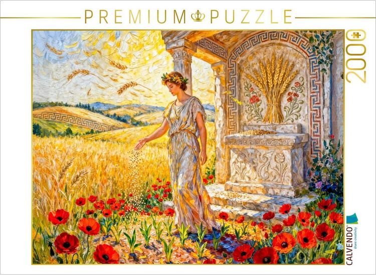 Produktbild: CALVENDO Puzzle Demeter - G&ouml;ttin der Ernte | 2000 Teile Lege-Gr&ouml;&szlig;e 90x67cm Foto-Puzzle f&uuml;r gl&uuml;ckliche Stunden