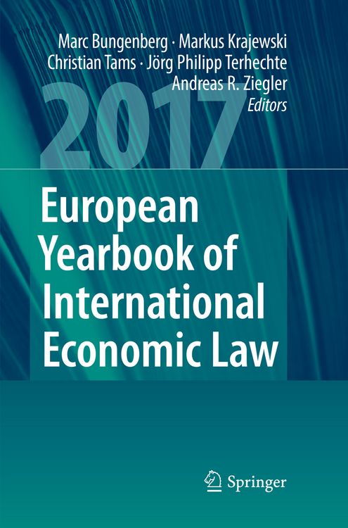 Produktbild: European Yearbook of International Economic Law 2017