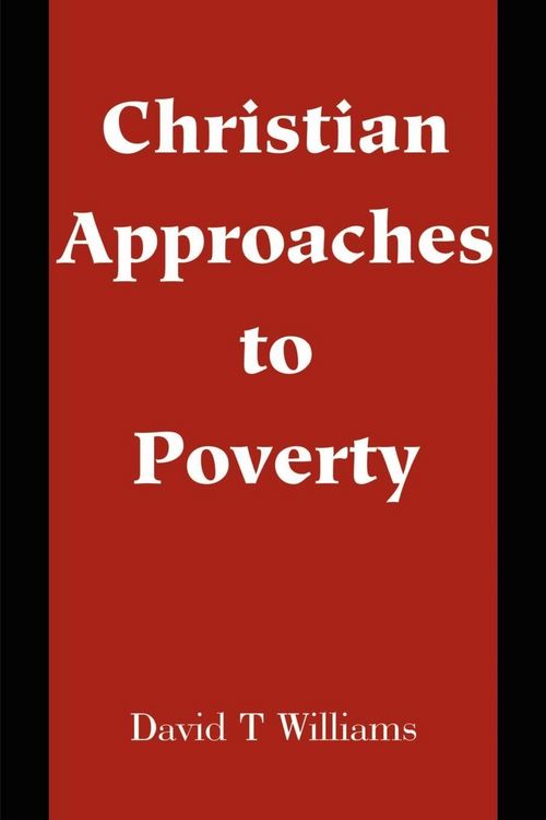 Produktbild: Christian Approaches to Poverty
