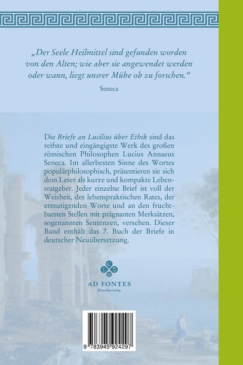 Produktbild: Briefe an Lucilius / Epistulae Morales