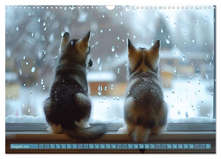 Produktbild: Schlittenhund Tr&auml;ume (Wandkalender 2026 DIN A3 quer), CALVENDO Monatskalender
