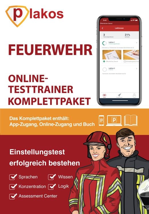 Produktbild: Feuerwehr Einstellungstest Komplettpaket