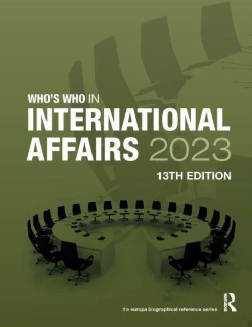 Produktbild: Who''s Who in International Affairs 2023