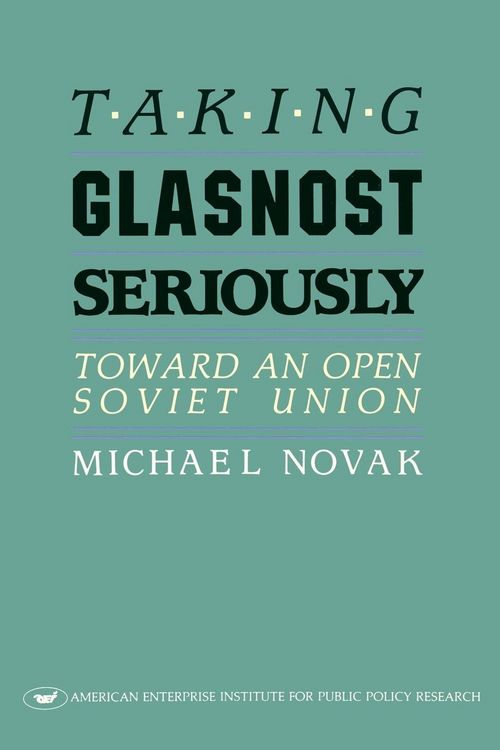Produktbild: Taking Glasnost Seriously: