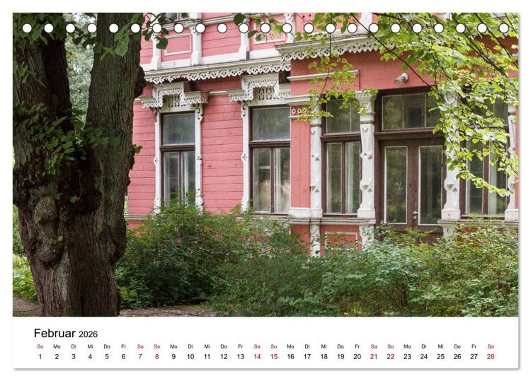 Produktbild: Baltische L&auml;nder (Tischkalender 2026 DIN A5 quer), CALVENDO Monatskalender