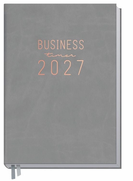 Produktbild: Business-Timer 26/27 17 Monate KL [Grau-Ros&eacute;]