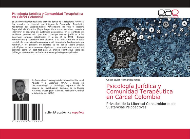 Produktbild: Psicolog&iacute;a Jur&iacute;dica y Comunidad Terap&eacute;utica en C&aacute;rcel Colombia