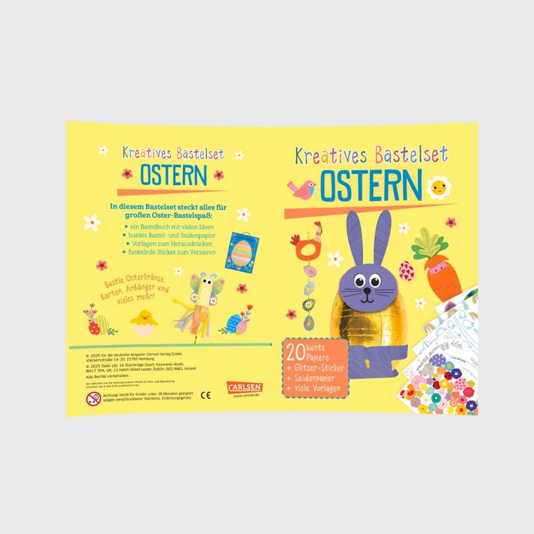 Produktbild: Bastelset f&uuml;r Kinder: Kreatives Bastelset: Ostern
