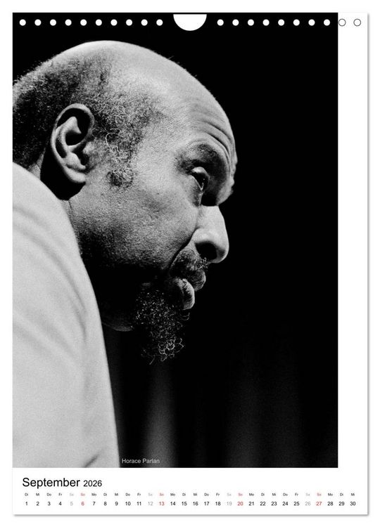 Produktbild: Jazz live (Wandkalender 2026 DIN A4 hoch), CALVENDO Monatskalender