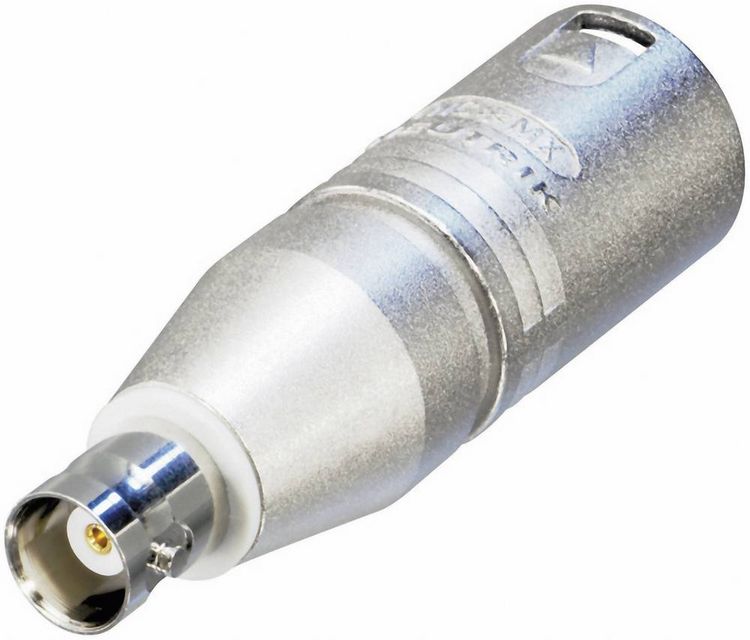 Produktbild: Neutrik NA2MBNC XLR-Adapter XLR-Stecker - BNC-Buchse 1St.