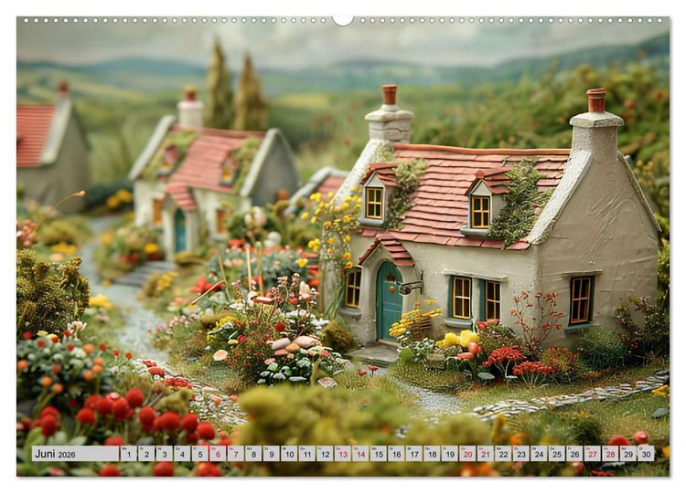 Produktbild: Weltreise im Kleinforma (Wandkalender 2026 DIN A2 quer), CALVENDO Monatskalender