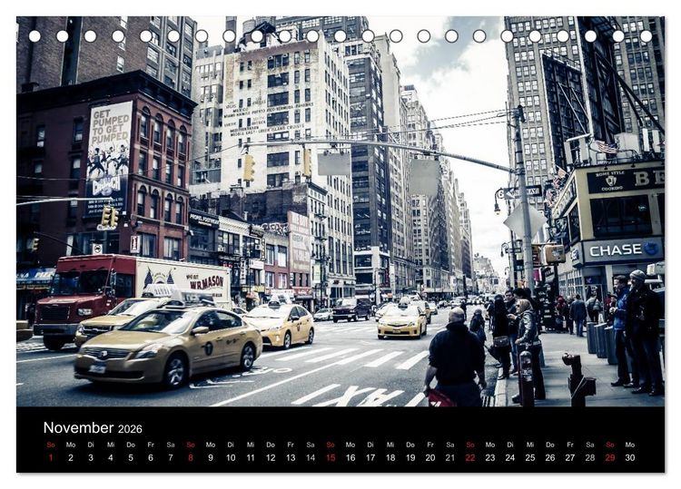 Produktbild: New York (Tischkalender 2026 DIN A5 quer), CALVENDO Monatskalender