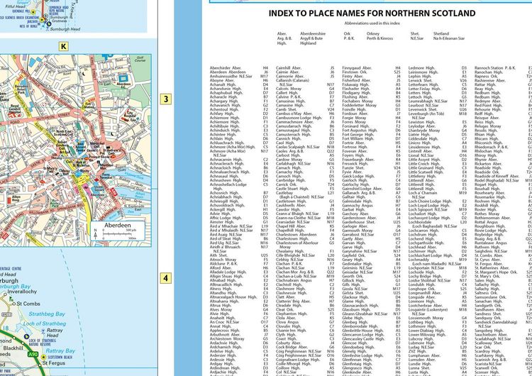 Produktbild: Scotland Touring Map