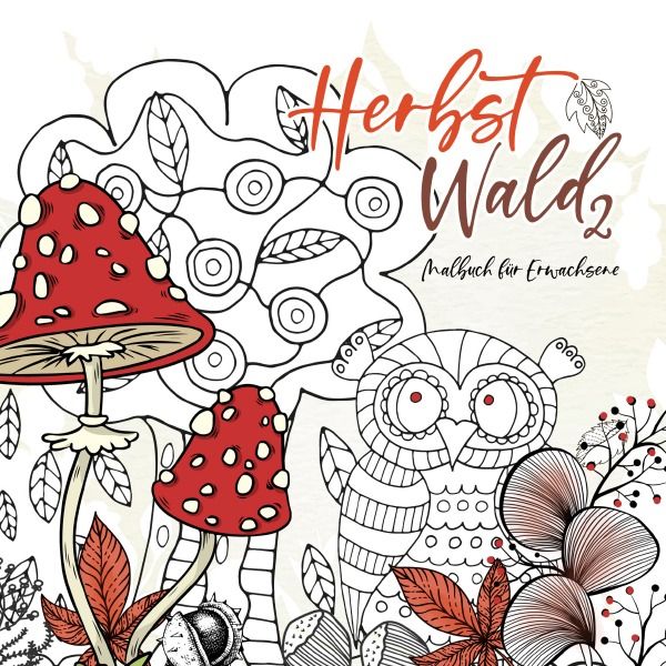 Produktbild: Herbstwald Malbuch f&uuml;r Erwachsene 2