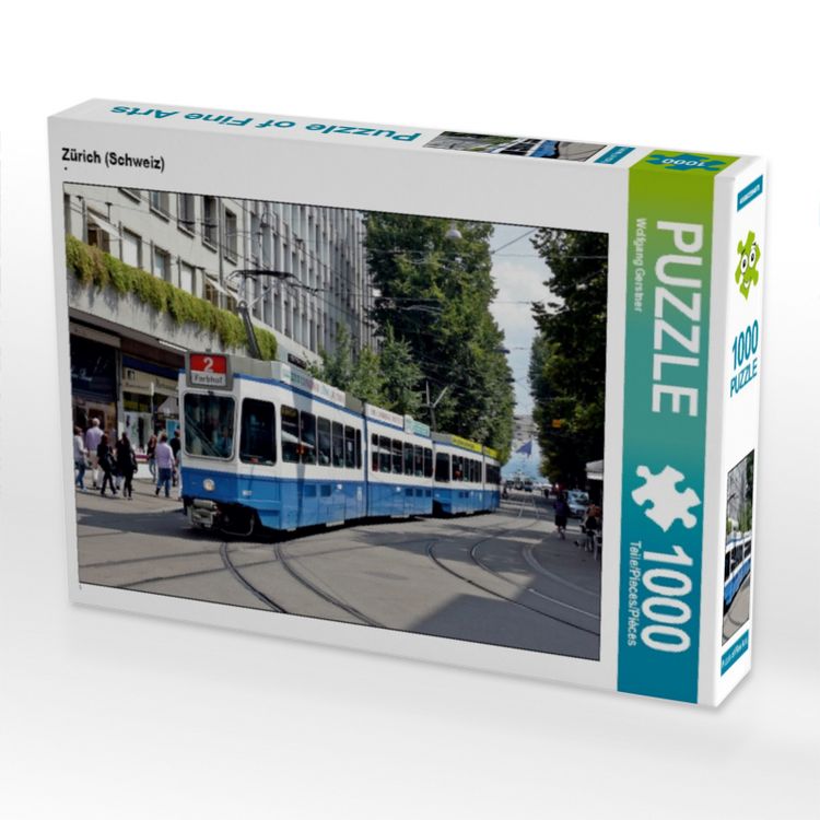 Produktbild: CALVENDO Puzzle Z&uuml;rich (Schweiz) 1000 Teile Puzzle quer | 1000 Teile Lege-Gr&ouml;&szlig;e 64 &times; 48 cm Foto-Puzzle f&uuml;r gl&uuml;ckliche Stunden