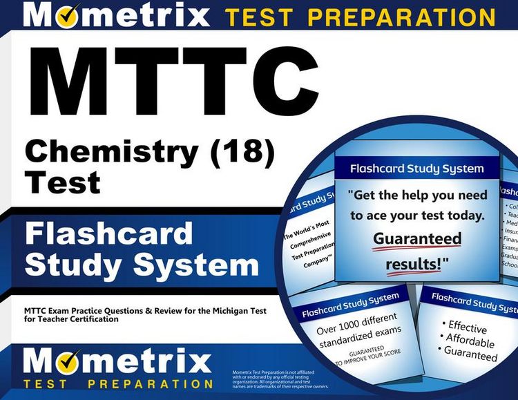 Produktbild: MTTC Chemistry (18) Test Flashcard Study System