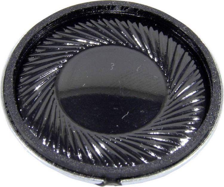 Produktbild: Visaton K 28 WPC BL - 8 Ohm 1.1 Zoll 2.8cm Kleinlautsprecher 1W 8Ω Kunststoff-Membran