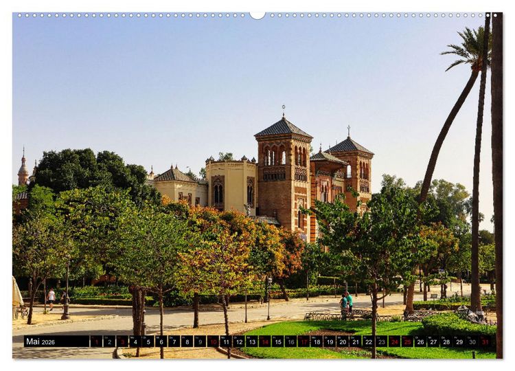 Produktbild: Sevilla - Traumziel in Andalusien (Wandkalender 2026 DIN A2 quer), CALVENDO Monatskalender