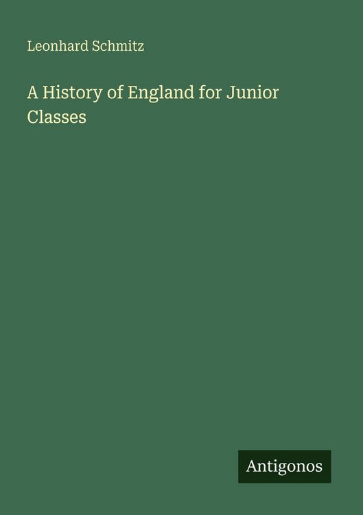 Produktbild: A History of England for Junior Classes