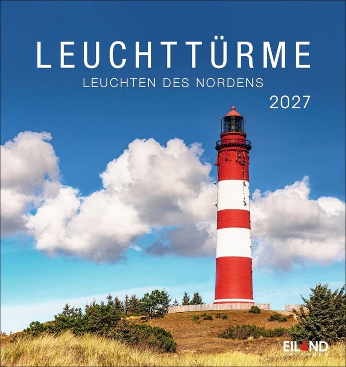 Produktbild: Leuchtt&uuml;rme Postkartenkalender 2027 - Leuchten des Nordens