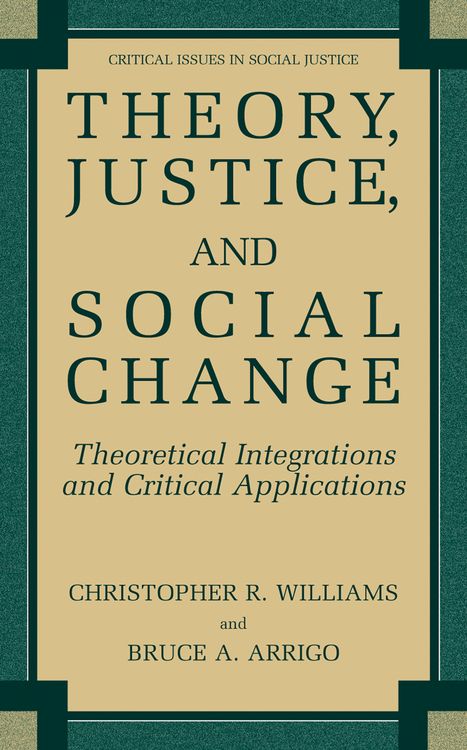 Produktbild: Theory, Justice, and Social Change