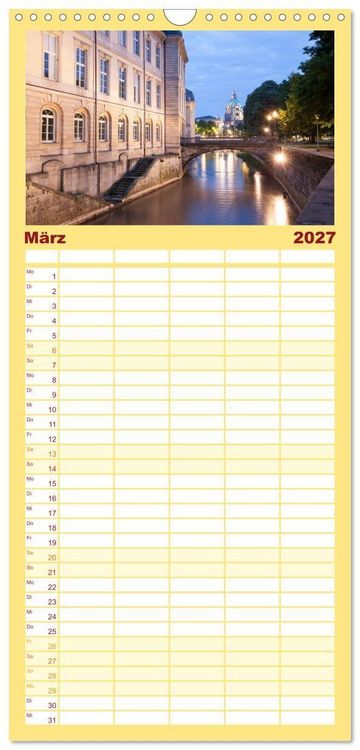 Produktbild: Familienplaner 2027 - Hannover - Momente einer Reise mit 5 Spalten (Wandkalender, 21 x 45 cm) CALVENDO