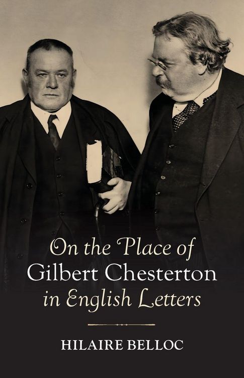 Produktbild: On the Place of Gilbert Chesterton in English Letters