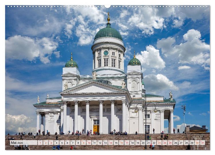 Produktbild: Europa Die Hauptst&auml;dte (Wandkalender 2026 DIN A2 quer), CALVENDO Monatskalender