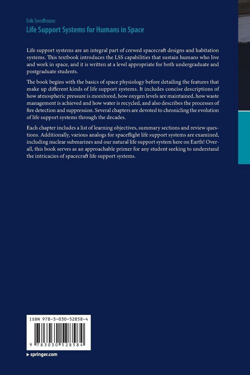Produktbild: Life Support Systems for Humans in Space