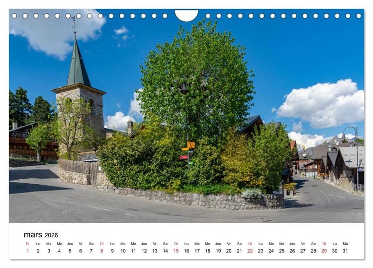 Produktbild: Randonn&eacute;es en Suisse Les Alpes vaudoises (Calendrier mural 2026 DIN A4 vertical), CALVENDO calendrier mensuel
