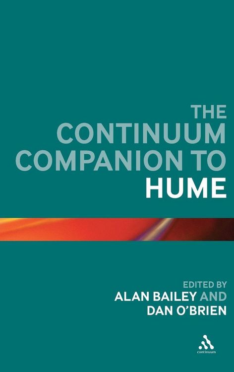Produktbild: The Continuum Companion to Hume