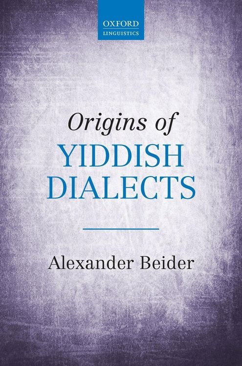 Produktbild: Origins Of Yiddish Dialects C