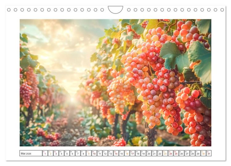 Produktbild: Der Weingenie&szlig;er (Wandkalender 2026 DIN A4 quer), CALVENDO Monatskalender