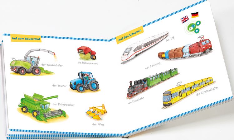 Produktbild: BOOKii&reg; Mein Bildw&ouml;rter-Buch Fahrzeuge