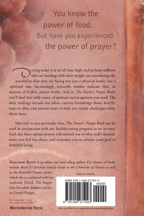 Produktbild: The Dieter's Prayer Book