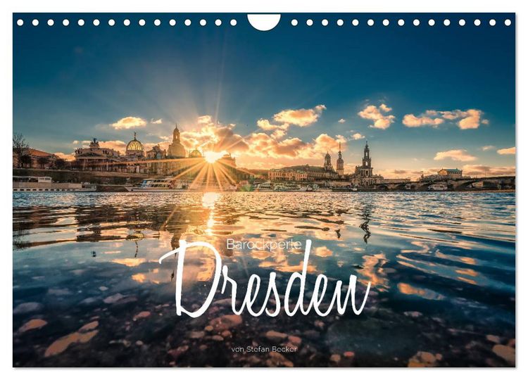 Produktbild: Barockperle Dresden (Wandkalender 2026 DIN A4 quer), CALVENDO Monatskalender