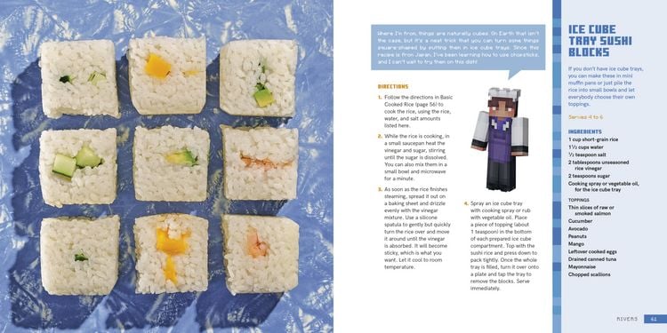 Produktbild: The Crafter's Kitchen: An Official Minecraft Cookbook for Young Chefs and Their Families
